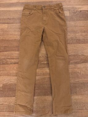 Class Club Men's Brown Modern Fit Chino Pants - Size 20 (Measures 30)
 b8